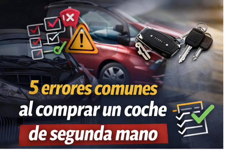 Errores más comunes al comprar un coche de ocasión y cómo evitarlos